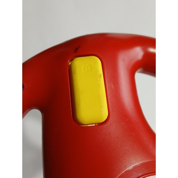 Nintendo Wii + Wii U Mario Kart 8 Mario Red Steering Wheel Hori - Picture 10 of 10